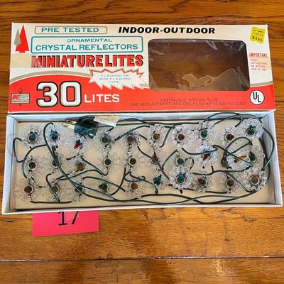 Crystal reflectors Miniature lites!