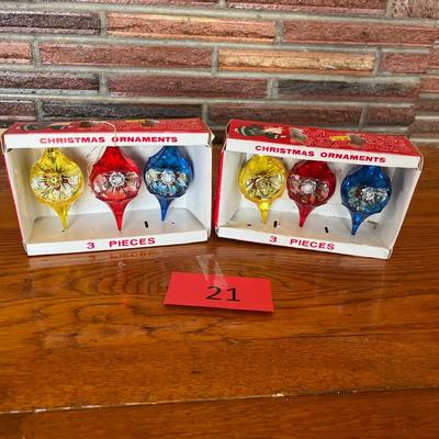 Lot of 2 NIB Ornaments