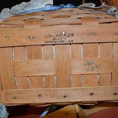 Lot of 7 Longaberger Baskets