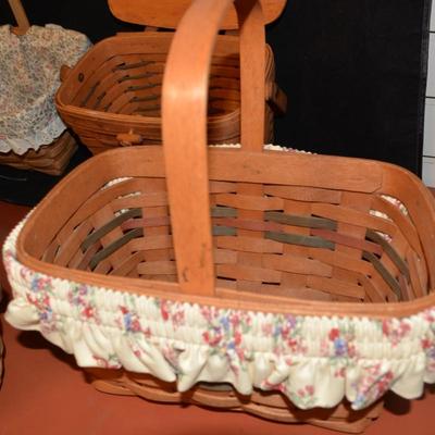 Lot of 7 Longaberger Baskets