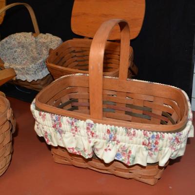 Lot of 7 Longaberger Baskets