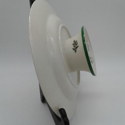 Spode Christmas Tree Tray and Footed Cake Plate