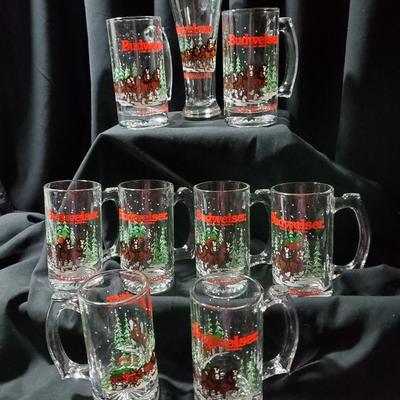 Budweiser Clydesdale Glassware