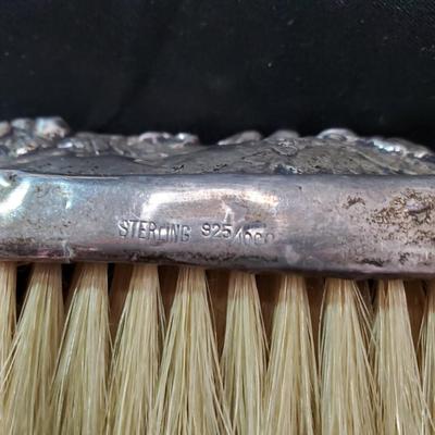 Sterling MIrror and Brush  Vanity Set