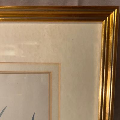 Six Framed Botanical Prints (BS-MK)
