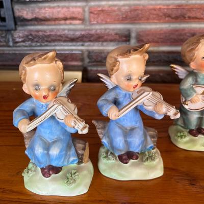 Porcelain Angel Musicians