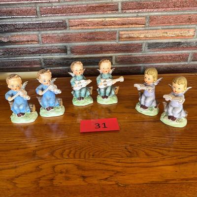 Porcelain Angel Musicians