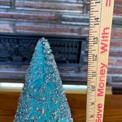 Original Turquoise Bottle Brush Tree