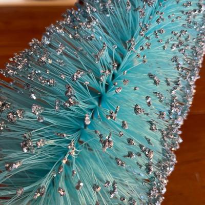 Original Turquoise Bottle Brush Tree
