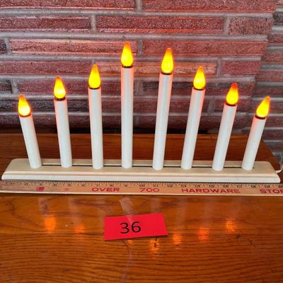 Window Candle Display