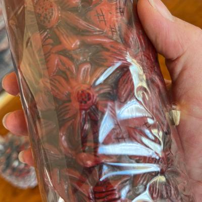 Vintage christmas candles