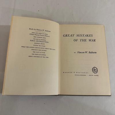 Military History Books (SR-KL)