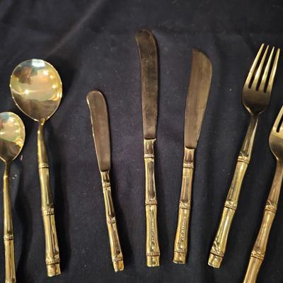 Nickel Bronze Flatware Set  (DR-JS)