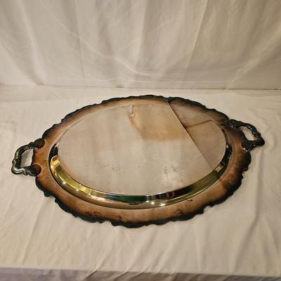 Towle Silverplate Tea Service w/Tray  (DR-JS)