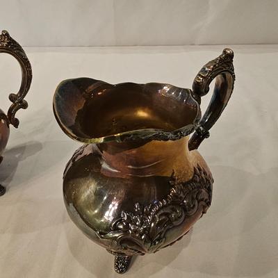 Towle Silverplate Tea Service w/Tray  (DR-JS)