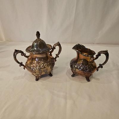 Towle Silverplate Tea Service w/Tray  (DR-JS)