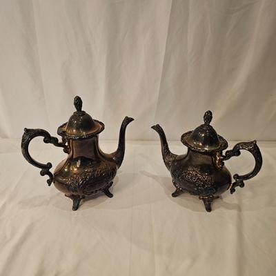 Towle Silverplate Tea Service w/Tray  (DR-JS)