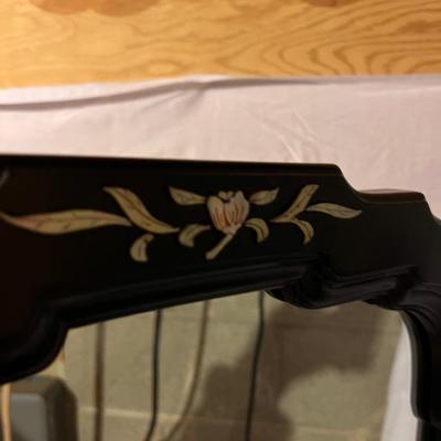 Black Wood Framed Mirror (BS-MK)