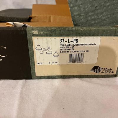 Three Brass Finish Faucets & More (BS-MK)