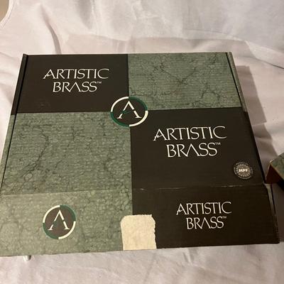 Three Brass Finish Faucets & More (BS-MK)
