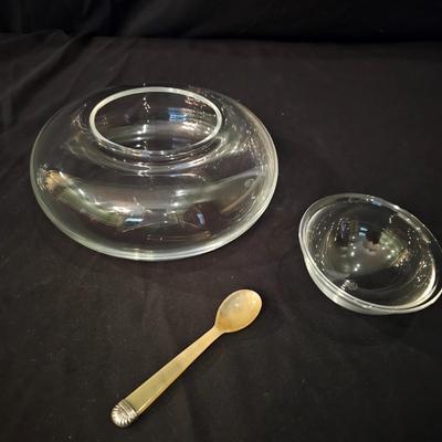 Baccarat Crystal Caviar Bowl & Sugar Bowl  (DR-JS)