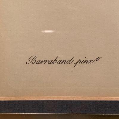 Framed Jacques Barraband Bird Prints (UH-KW)