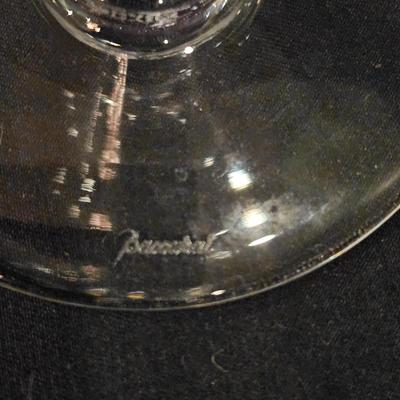 Four Baccarat Crystal Wine Glasses  (DR-JS)