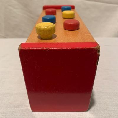 Playskool Wagon, Simplex Round Puzzle, and Other Vintage Childrenâ€™s Toys (UH-KW)