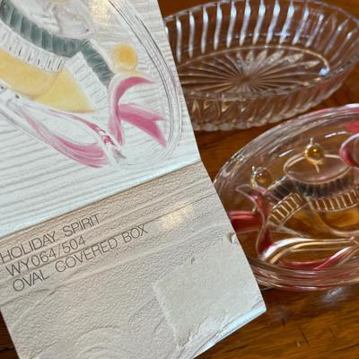 Vintage Crystal candy box