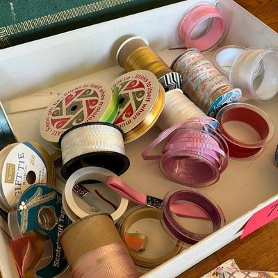 Vintage wrapping supplies