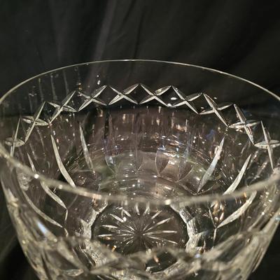 Clear Glass Punch Bowl w/Ladle & 22 Cups  (DR-JS)