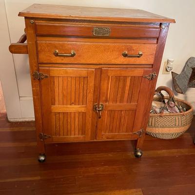 Simmons White Clad Cabinet