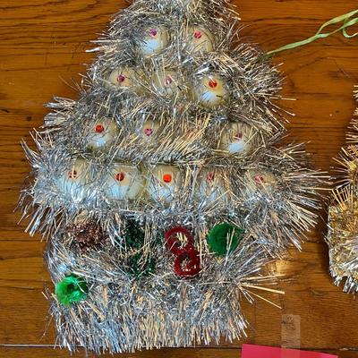 Egg Carton Christmas Trees