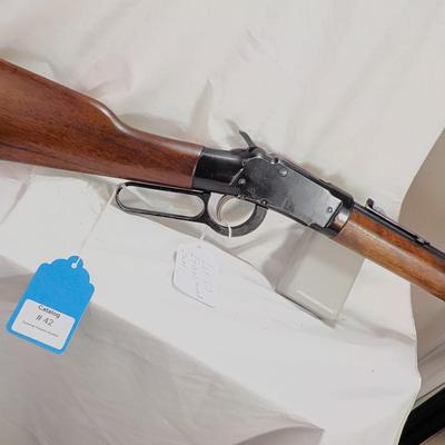 Ithaca M-49 Lever 22 cal S,L,LR Saddle  gun rifle. est. $150 to $300.