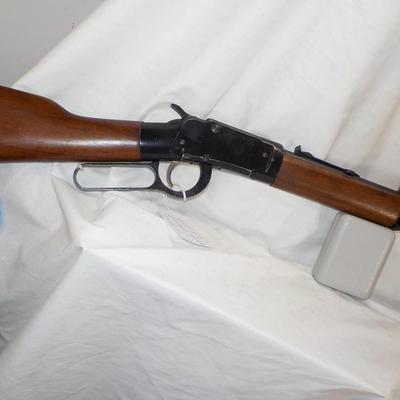 Ithaca M-49 Lever 22 cal S,L,LR Saddle  gun rifle. est. $150 to $300.