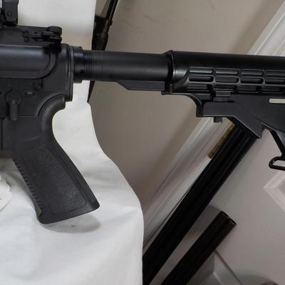 Ruger AR 556 semi auto rifle, 10 round, est. $300 to $900.