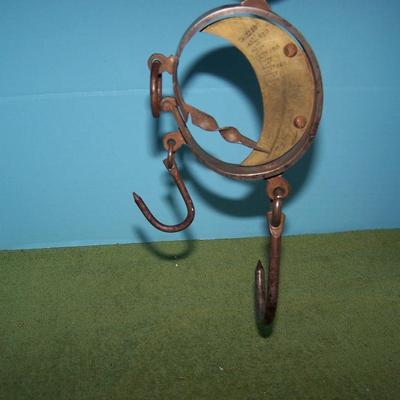 LOT 61 AMAZING OLD MID 1800S METAL TRAPPERS SCALE