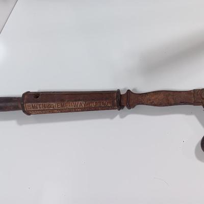 Vintage Smith & Hemenway Co. Ircington New Jersey USA SUREGRIP Slide Hammer Nail Puller