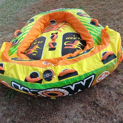 WOW - World of Watersports two-person Inflatable Towable Tube for Boating