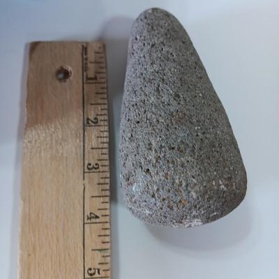 Vintage three footed rock Mortar and Pestle