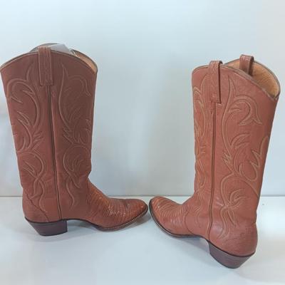 EL DORADO western boots Size 9M Lizard