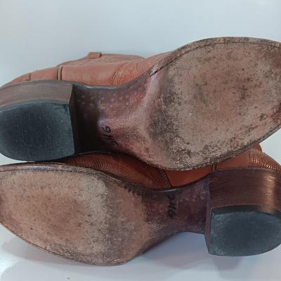 EL DORADO western boots Size 9M Lizard