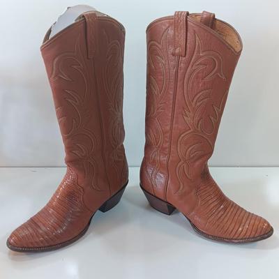 EL DORADO western boots Size 9M Lizard