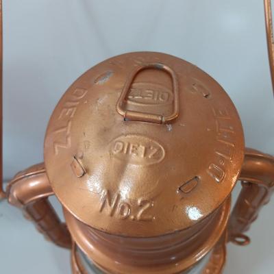 Dietz No. 2 D lite New York USA lantern turned Electric.