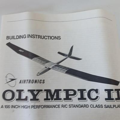 Vintage Airtronics Olympic II 100" Glider in box