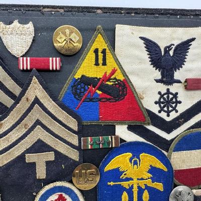 WWII Patches & Buttons