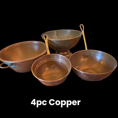 4pc Kitchen set of Copper