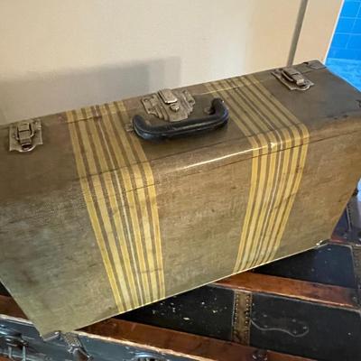 Vintage Metal Suitcase