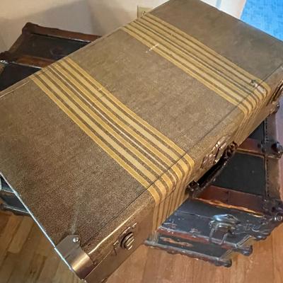 Vintage Metal Suitcase