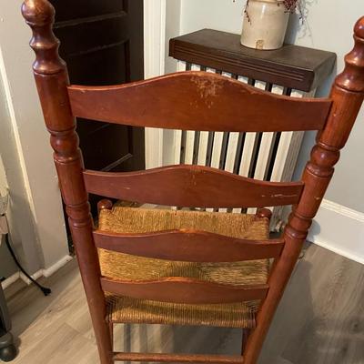 Ladder Back Chairs Lot of 2